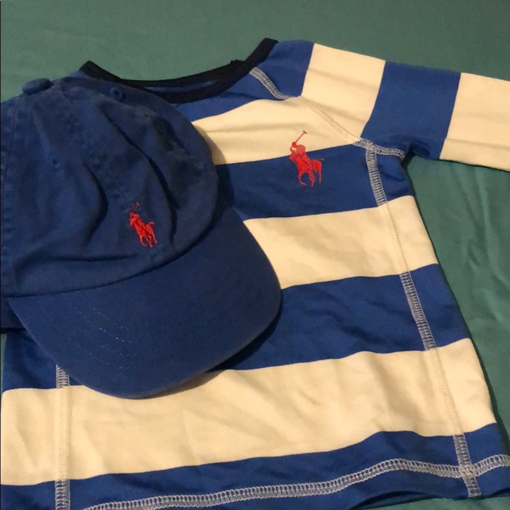 Ralph Lauren Polo cap & fitted shirt